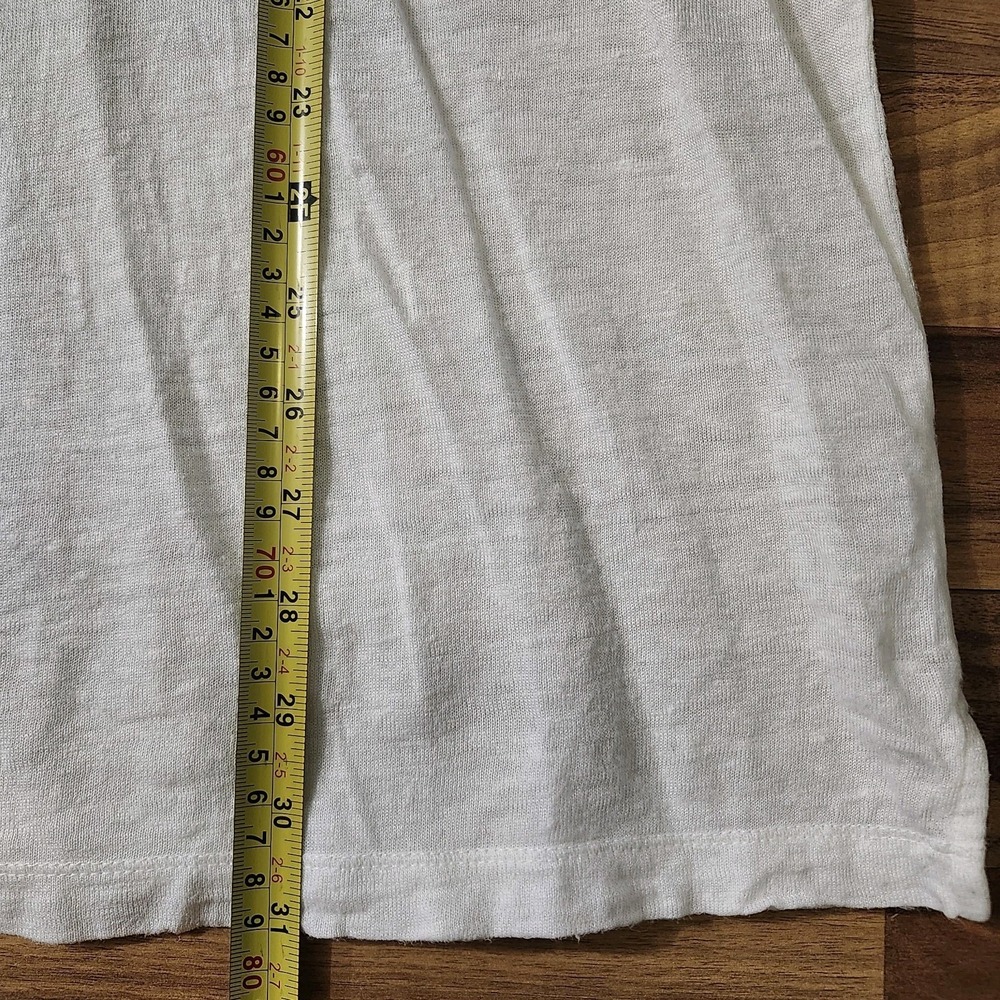 Todd Snyder Linen Pocket T-Shirt White Size XL - Picture 4 of 12